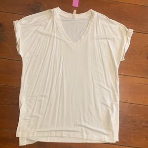 Soft Cuffed Short Sleeve Top NWT